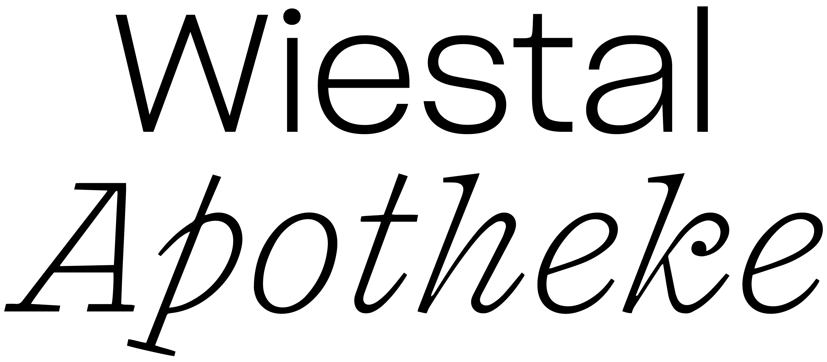 Wiestal-Apotheke Logo