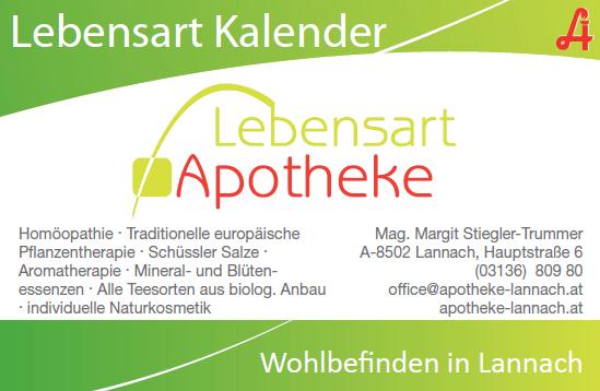 Lebensart Apotheke Lannach Logo