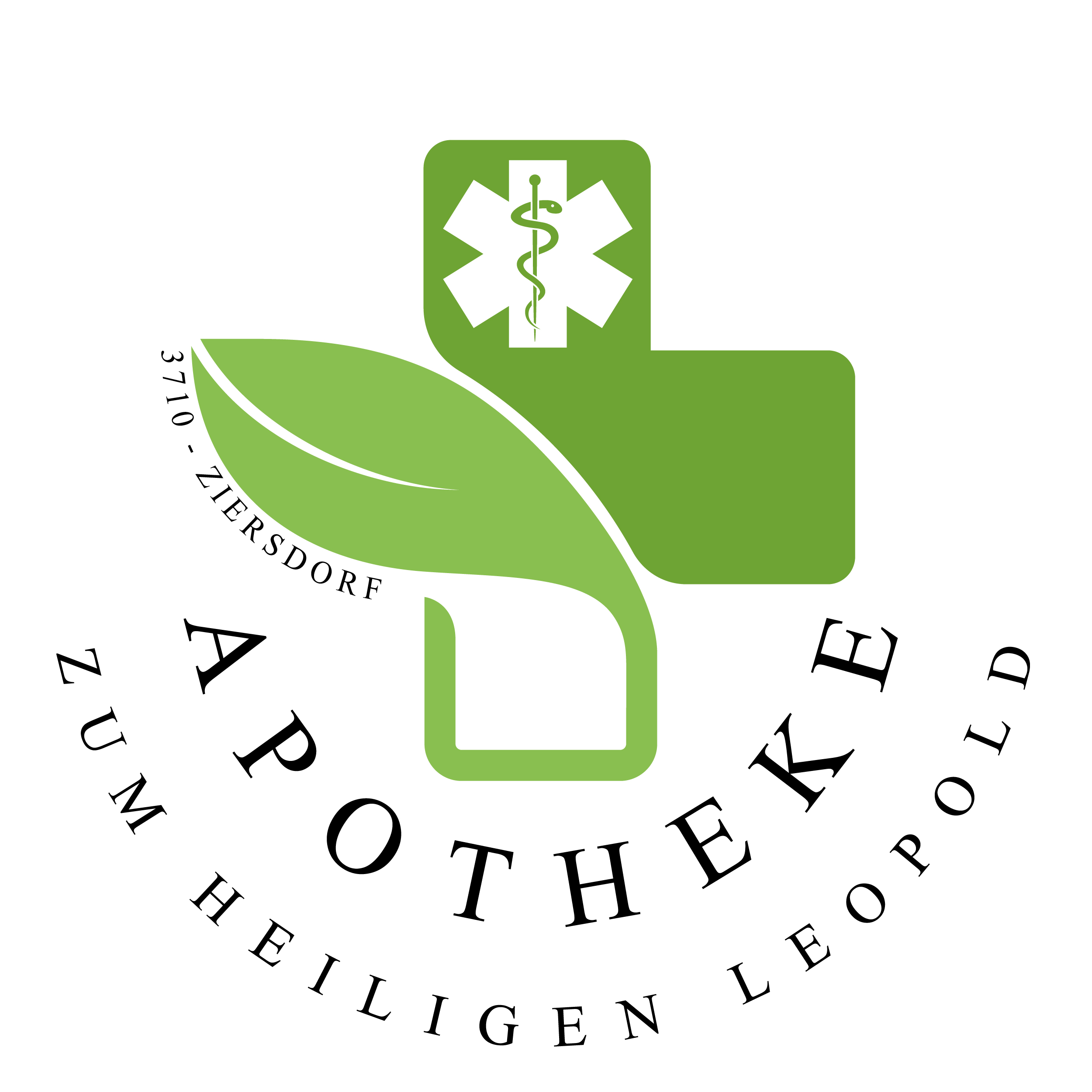 Apotheke "Zum heiligen Leopold" Logo